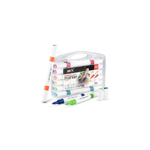 RİCH ART-X AKRİLİK MARKER PK:12'Lİ