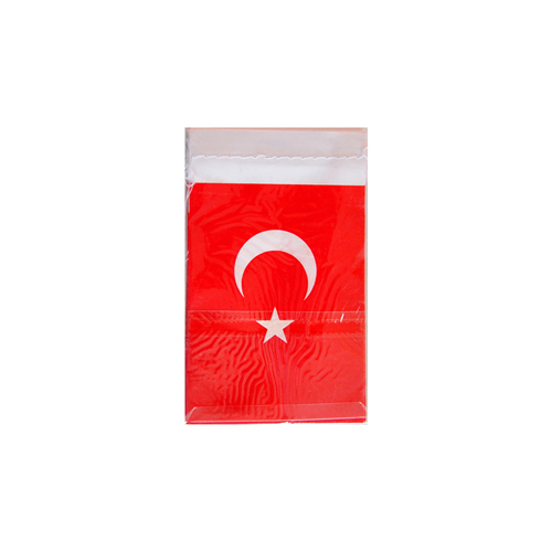 AY YILDIZ-İPLİ BAYRAK KÜÇÜK 80'Lİ