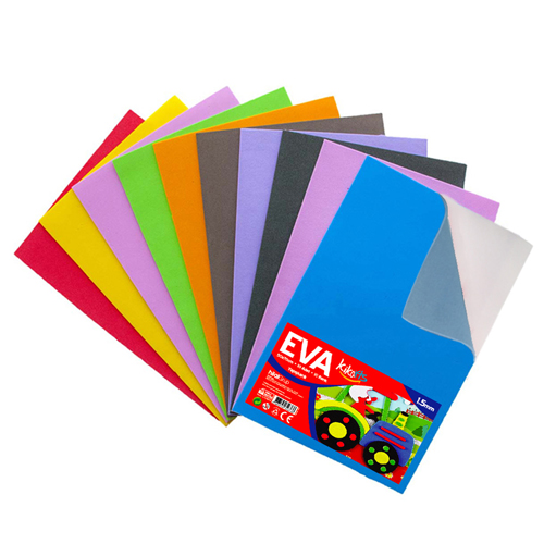 KİKA 50×70 EVA 10 RENK KARIŞIK 10'LU