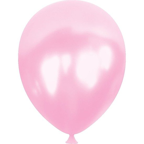 12" ECO METALİK BALON 100LÜ -PEMBE-
